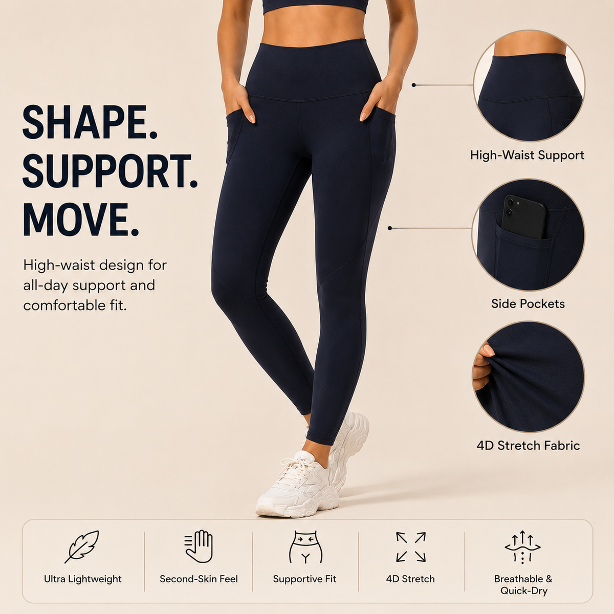 SculptWave Leggings