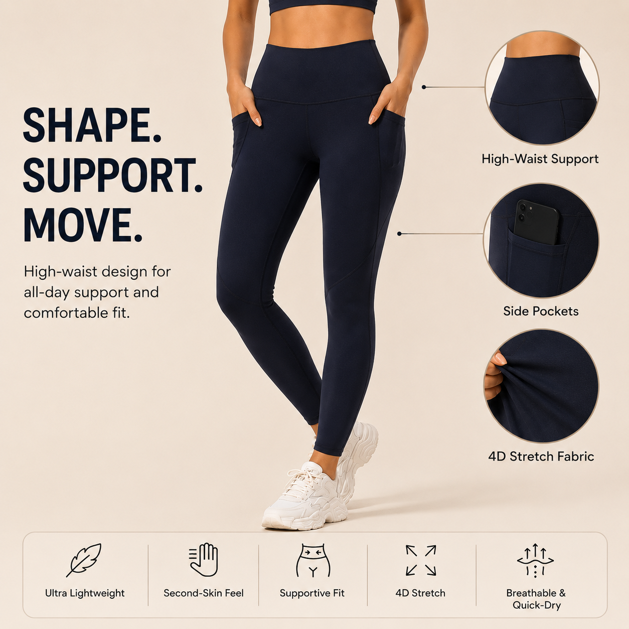 SculptWave Leggings